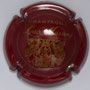 Marque : MASSING Louis N° Lambert : 1 Couleur : Bordeaux et or Description : Nom de la marque et armoiries  Emplacement : 