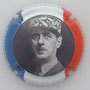 Marque : LHUILLIER Philippe N° Lambert : 25r Couleur : Contour bleu, blanc, rouge Description : Charles De Gaulle - nom de la marque Emplacement : 