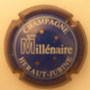 Marque : HERAUT - JUBINE N° Lambert : 3 Couleur : Bleu et blanc, striée Description : 3ème millénaire - nom de la marque Emplacement : 