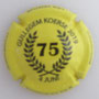 Marque : POIROT et fils N° Lambert : 13b Couleur : Jaune et noir, Description : Gullegem Koerse 2019 - 75ème anniversaire Emplacement : 