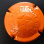 Marque : GENERIQUE  N° Lambert : 793b Couleur : Estampée orange Description : Mention grand vin de champagne + Etoile  Emplacement : 