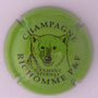 Marque : RICHOMME P & F N° Lambert : 11e Couleur : Vert et marron Description : Tête d'ours et nom de la marque  Emplacement : 