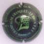 Marque : FRANQUET - LEBRUN P & F N° Lambert : 4 Couleur : Noir et vert métal, striée Description : Initiales et grappe de raisins  Emplacement : 