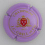 Marque : GRIL et Fils N° Lambert : 8a Couleur : Mauve, or et rouge Description : Blason couronné - nom de la marque  Emplacement : 