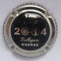 Marque : POIROT et fils N° Lambert : 9a Couleur : Contour métal Description : Gullegem Koerse 2014  Emplacement : 