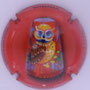 Marque : CODAN Richard et fils N° Lambert : 11.5 Couleur : Fond rouge Description : Hibou  Emplacement :
