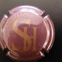Marque : HERBERT Stéphane N° Lambert : 23e Couleur : Marron et or  Description : Excellence. Initiales SH en lettres capitales  Emplacement : 