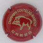 Marque : COUTELAS - MANFAIT N° Lambert : 1-2 Couleur : Fond violet métallisé Description :  Sanglier - Nom de la marque dans un cercle  Emplacement : 