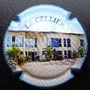 Marque : JOLlY N° Lambert : 17 Couleur : Polychrome Description : Bâtiments - Le cellier Emplacement : 