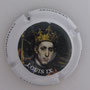 Marque : LALLEMENT Jean N° Lambert : 17h Couleur : Polychrome, contour blanc  Description : Louis IX - nom de la marque Emplacement : 