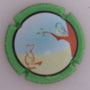 Marque : MOUTARDIER Philippe N° Lambert : 76a Couleur : Contour vert Description : Le corbeau et le renard - Nom de la marque sur le contour Emplacement : 