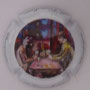 Marque : CASTELLANE (de) N° Lambert : 92h Couleur : Contour blanc, dessin polychrome Description : Au bistrot  Emplacement : 
