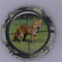 Marque : DINVAUT Benoît N° Lambert : 2a Couleur : Contour gris, polychrome Description : La chasse - renard : nom de la marque  Emplacement : 