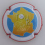 Marque : ROUYER Philippe N° Lambert : 68c Couleur : Contour rouge , centre jaune et bleu Description : Carte de France jaune, mention le Tour 2017 - nom de la marque - nom de la marque sur le contour  Emplacement : 