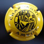 Marque : AMYOT  N° Lambert : 3 Couleur : Jaune vif et noir Description : Métier de la cave  Emplacement : 001-078-02