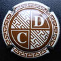 Marque : CHEURLIN - DANGIN N° Lambert : 18 Couleur : Blanc et marron Description : Initiales Cd  Emplacement : 