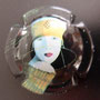 Marque :   LIEBART - REGNIER N° Lambert : 2 Couleur :  Fond noir Description : Portrait de femme  Emplacement : 072-01-01