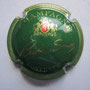 Marque : SENEZ N° Lambert : 1 Couleur : Vert, striée Description : Lettre CS dans armoirie au dessus du nom de la marque  Emplacement : 