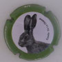 Marque : GENERIQUE  N° Lambert : 756b.4 Couleur : Contour vert Description : Lièvre  Ref emplacement : 