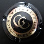 Marque : CARTIER Georges N° Lambert : 3 Couleur : Noir et Or Description : BLettres CG dans un cercle   Emplacement : 