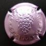 Marque : GENERIQUE  N° Lambert : 762a Couleur : Rosé violacé Description : Capsule estampée.   Grappe de raisins  Ref perso : 