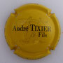Marque : TIXIER André & fils N° Lambert : 2 Couleur : Jaune et noir Description : Nom de la marque Emplacement : 