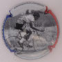 Marque : CAVA BARNILS N° Lambert : NR12 Couleur : Noir et blanc, contour bleu, blanc, rouge Description : Raymond Poulidor - nom de la marque Ref perso : 