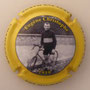 Marque : FAY Michel N° Lambert : NR Couleur : Contour jaune Description : Tour de France 1919 - Eugène Christophe 1er maillot jaune - nom de la marque Emplacement : 