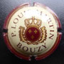 Marque :   MARTIN P. Louis  N° Lambert : 4 Couleur :  Bordeaux, fond Jaune-crème Description : Nom de la marque au dessus d'armoirie couronnée  Emplacement : 