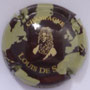 Marque : SACY LOUIS (de) N° Lambert : 9 Couleur : Fond crème et Marron Description : Portrait et nom de la marque  Emplacement : 