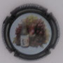 Marque : DELOUVIN - MOREAU N° Lambert : 26 Couleur : Polychrome, contour noir Description : Bouteille et raisins  Emplacement : 