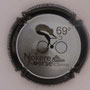 Marque : ASTREE (Vincent d') N° Lambert : 17b Couleur : Contour noir, centre gris Description : 69 ème Course cycliste Nokere - Koerse  Emplacement : 