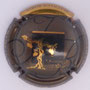 Marque : JEAUNAUX - ROBIN N° Lambert : 13  Couleur : Marron et or  Description : Initiales JL dans cartouche couronné - nom de la marque Emplacement : 