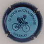 Marque : MIGNON Pierre N° Lambert : 65 Couleur : Bleu ciel, contour bleu Description : Le tour en champagne - Nom de la marque  Emplacement : 