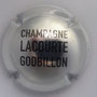 Marque : LACOURTE - GODBILLON N° Lambert : NR Couleur : Argent et Noir,  Description : Nom de la m arque Emplacement : 