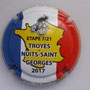 Marque : CLERGEOT Daniel N° Lambert : NR Couleur : Fond marron Description : Tour de France 2017 - Troyes - Nuits Saint Georges - nom de la marque  Ref perso :