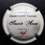 Marque : CHARTOGNE - TAILLET N° Lambert : 22 Couleur : Blanc et noir Description : Cuvée Sainte Anne -   Nom du producteur  Emplacement : 