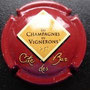 Marque : COTE DES BAR N° Lambert : 15b Couleur : Fond bordeaux Description : Inscription le champagne des vignerons et Nom de la marque   Emplacement : 