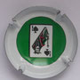Marque : GENERIQUE  N° Lambert : 824b Couleur : Polychrome Description : Jeton de 50 - roi de pique  Emplacement : 