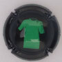 Marque : CARREAU Jean-Luc N° Lambert : 17e Couleur : Fond noir Description : Tour de France 2017 - maillot vert - nom de la marque   Emplacement : 
