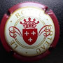 Marque :  ROYAL COTEAU N° Lambert : 14d Couleur :  Contour rouge Description : Blason contenant 3   fleurs de lys surmonté d'une   couronne    Emplacement : 