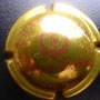 Marque : BOBIN Jean N° Lambert : 4 Couleur : Or et bordeaux Description : Initiales JB dans un blason au dessus du nom de la marque  Emplacement : 