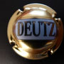 Marque : DEUTZ N° Lambert : 23b Couleur : Or  Description : Deutz dans un cartouche blanc au contour or.   Emplacement : 042-02-05