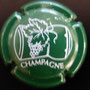 Marque : GENERIQUE  N° Lambert : 630 Couleur : Vert Description : Bouchon de champagne  Ref perso : 908-05-02