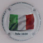 Marque : CHEMIN Roger N° Lambert : 3q Couleur : Fond blanc Description : Drapeau Italie  Emplacement : 