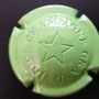 Marque : GENERIQUE  N° Lambert : 793 Couleur : Estampée vert Description : Mention grand vin de champagne + Etoile  Emplacement : 