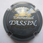 Marque :  TASSIN Emmanuel N° Lambert : 11  Couleur : Gris Description : Nom de  la marque sur une armoirie  Emplacement : 100-01-02