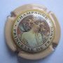 Marque : BONNET F N∞ Lambert : 2 Couleur : Polychrome. Inscription Princesse de France.  Description : Portrait d'une femme couronnée de fleurs   Emplacement : 