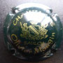 Marque :   MOUGIN Olivier N° Lambert : 4 Couleur :  Noir et Or  Description : Blason champagne   couronné et soutenu par deux   chevaliers  Emplacement :