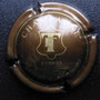 Marque : THOMAS Francis N° Lambert : 10 Couleur : Marron et or Description : Lettre T dans un cartouche  Emplacement : 